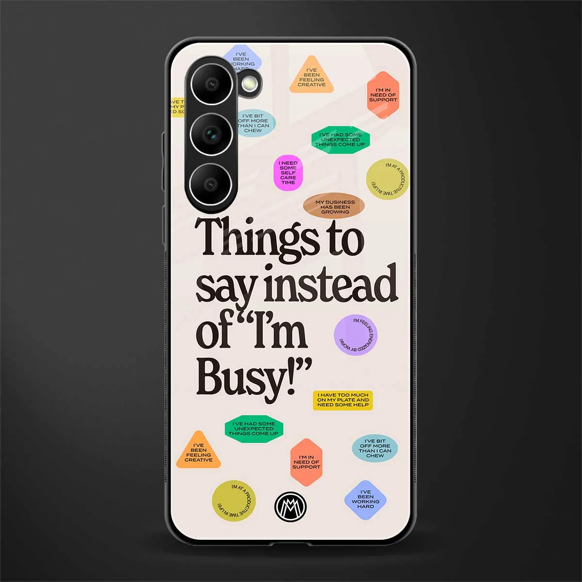 10 Things To Say Phone Case for Samsung Galaxy S23 | Glass Case