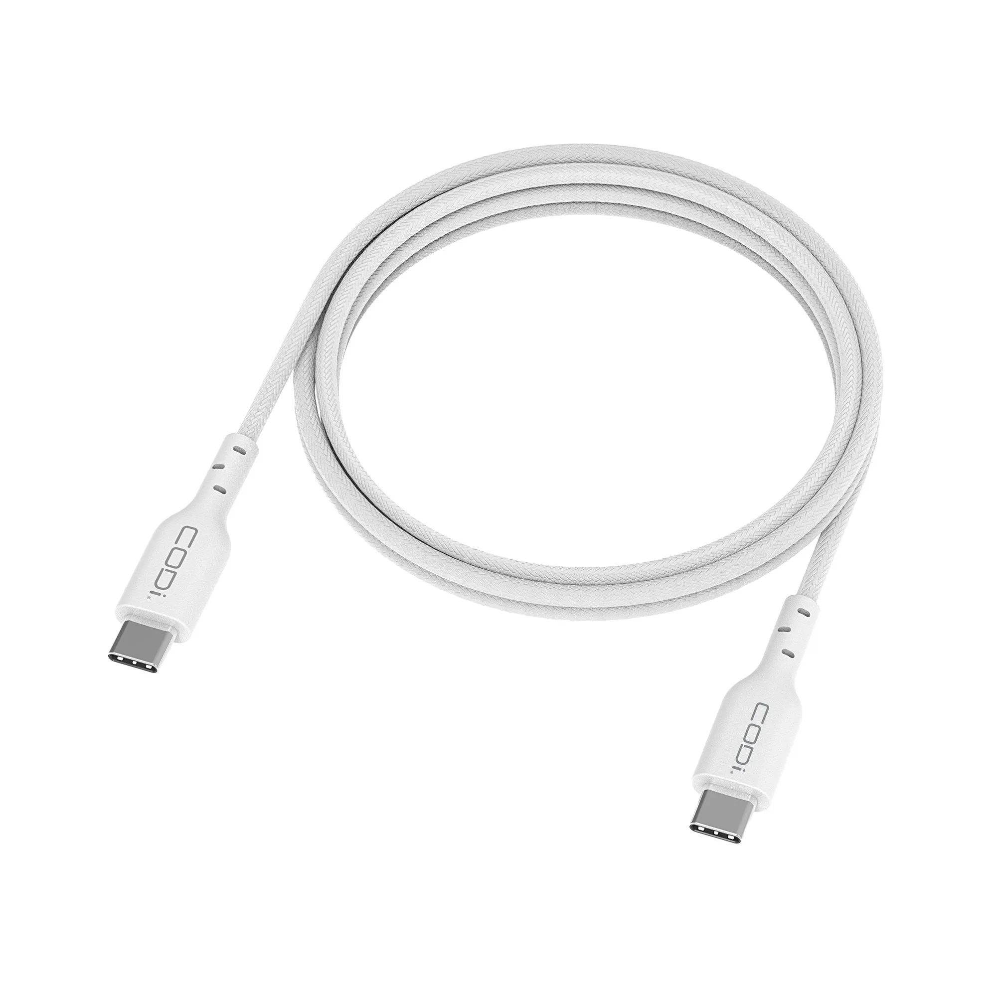 100W Wall USB-C Charger with USB2.0 EPR Braided Cable