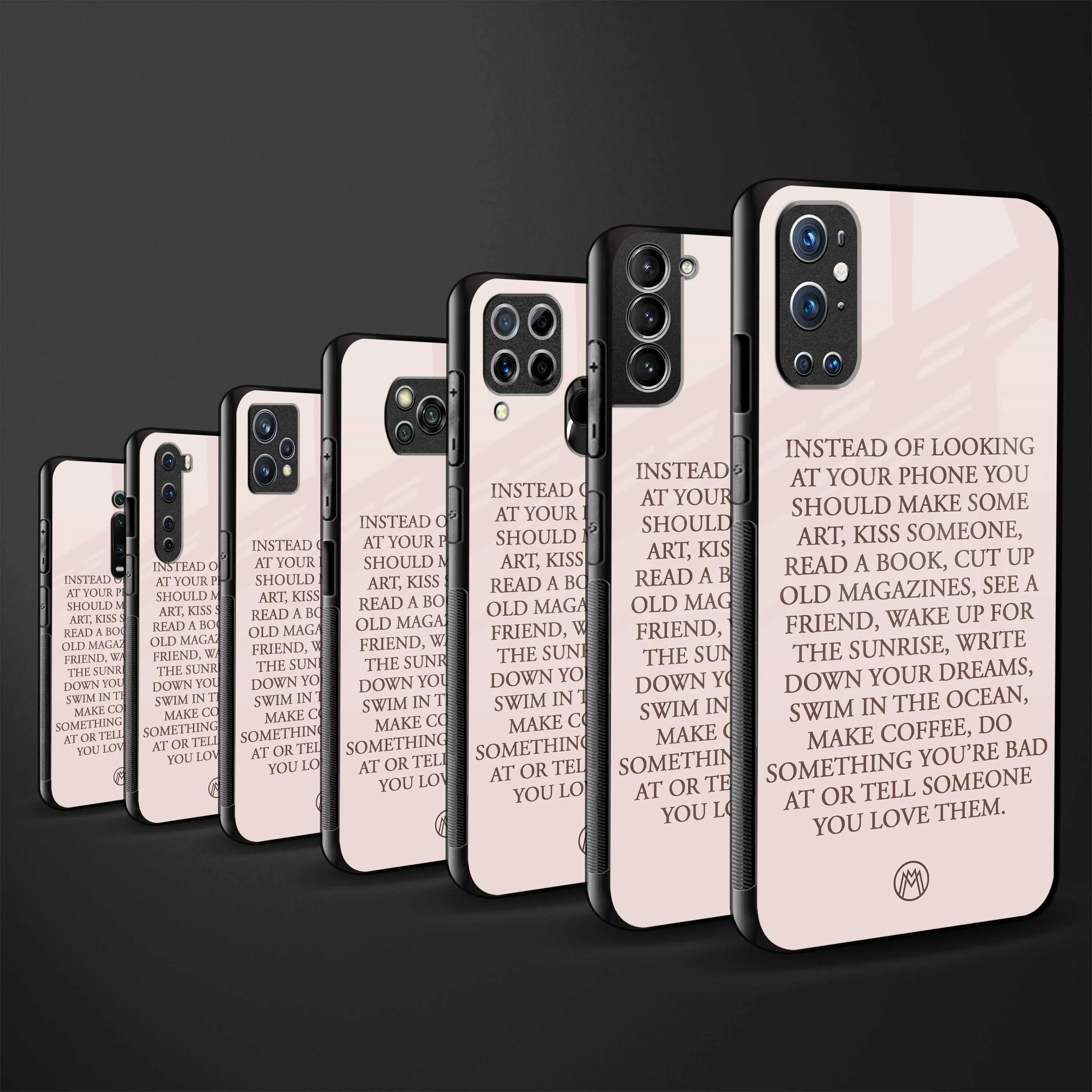 11 Things To Do Phone Case for IPhone XS | Glass Case