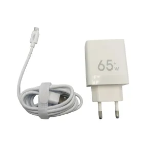 1M Super Fast Charger With Usb-A Port And 65W Lightning Cable Cs-228