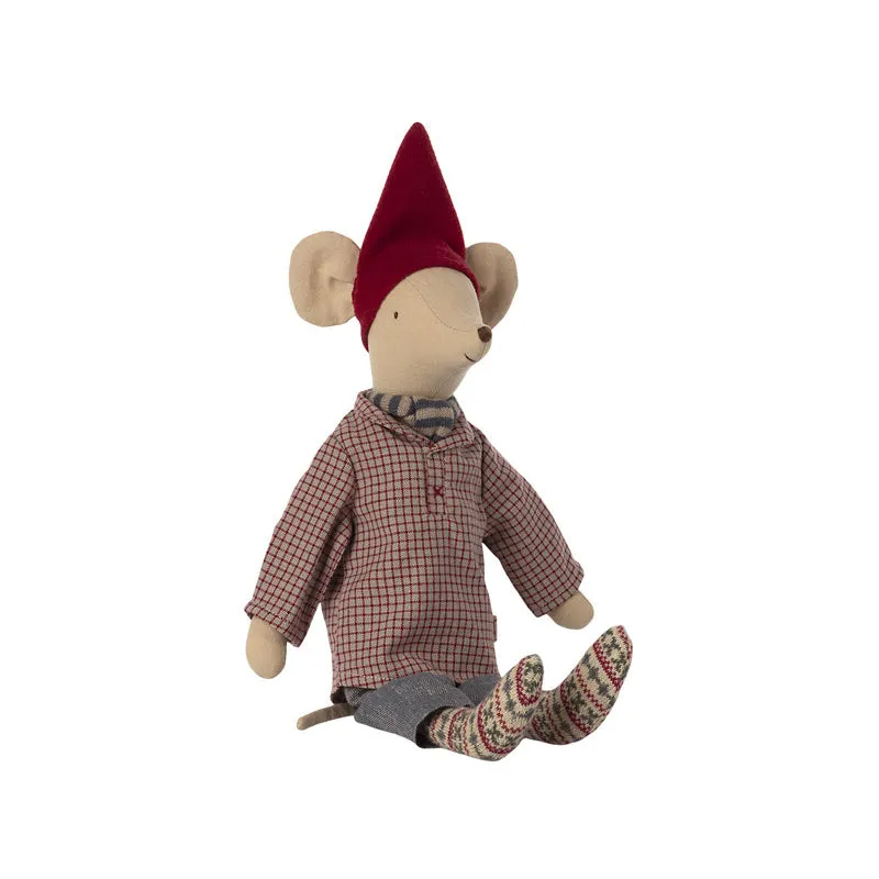 2021 Maileg Medium Boy Christmas Mouse