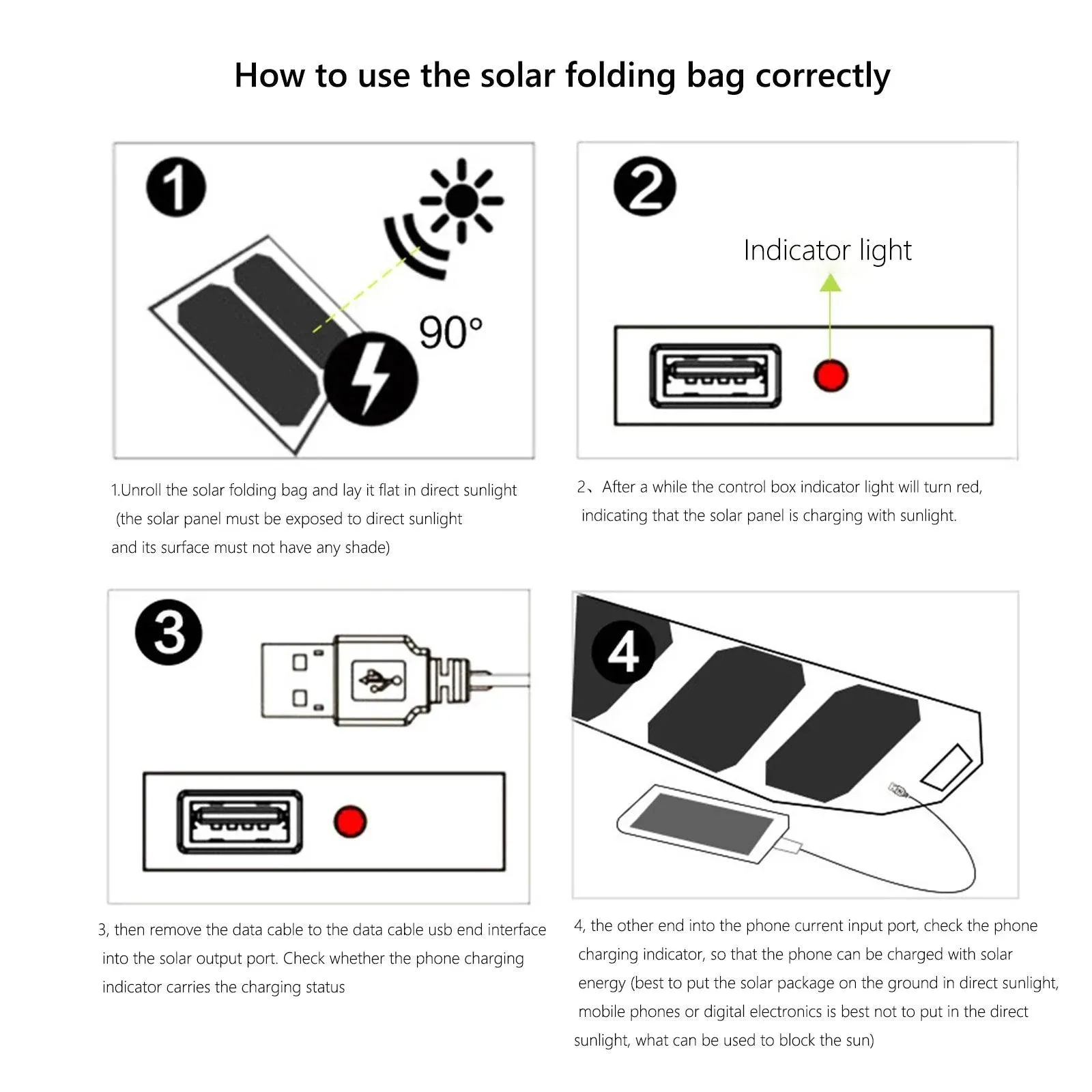 20W Foldable Solar Power Bank with USB Charger and Integrated Compass for Outdoor Adventures