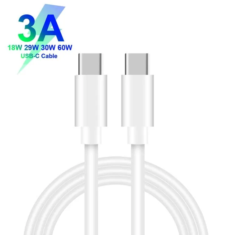 20W PD3.0 & QC3.0 Fast USB Charger with Type-C Data Cable, EU Plug