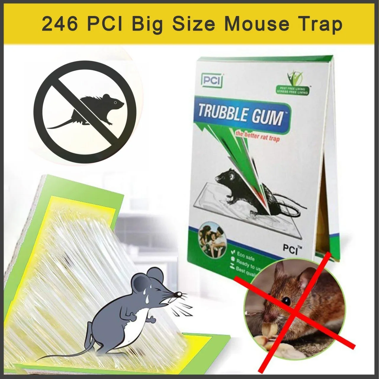 246 PCI Big Size Mouse Trap