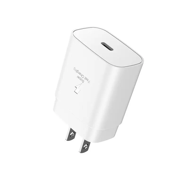 25W PD Super Fast Charge Charger US Europe British Standard Charging Plug