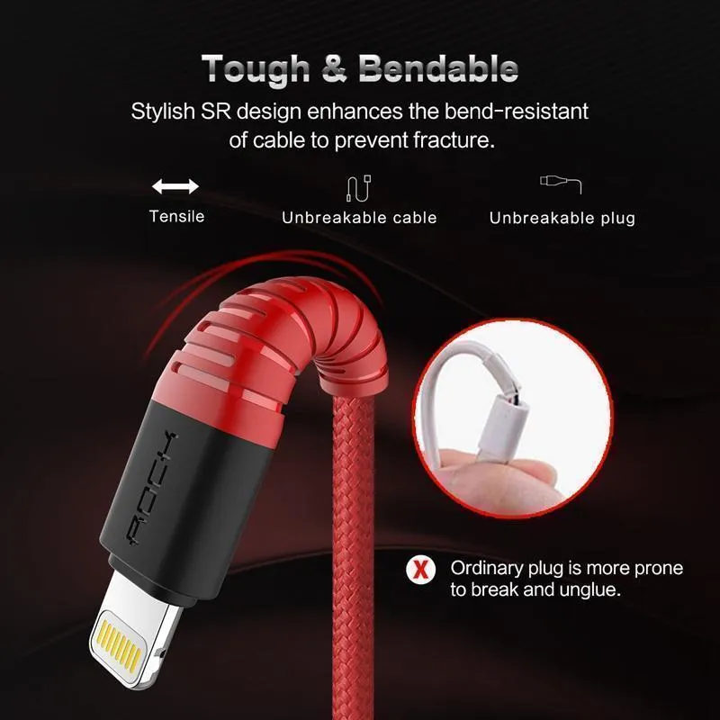 3 IN 1 Durable USB Fast Charging Cable