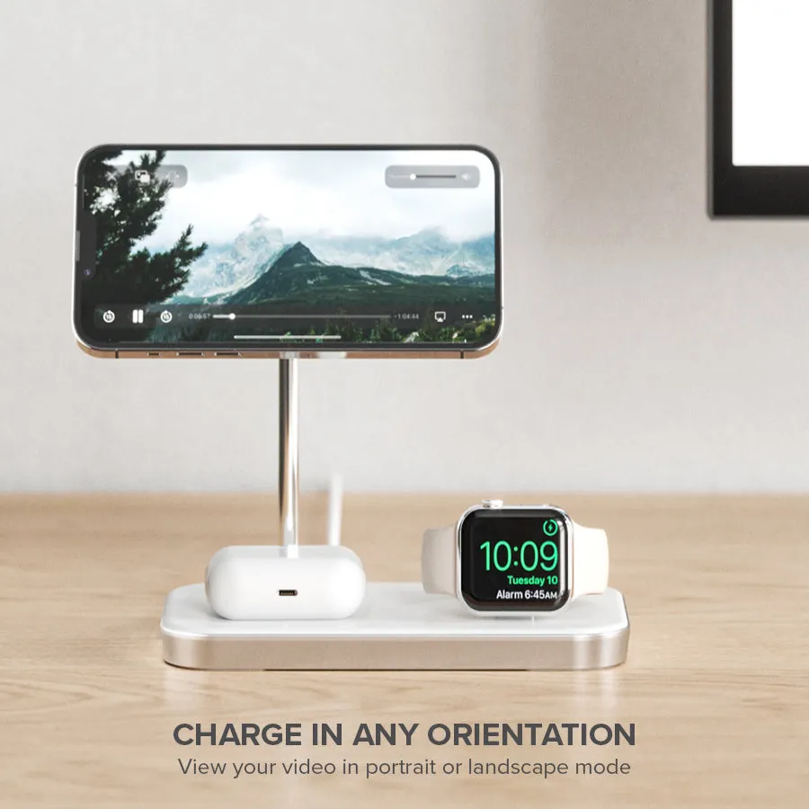 3-in-1 Wireless Charging Station - Apple Certified