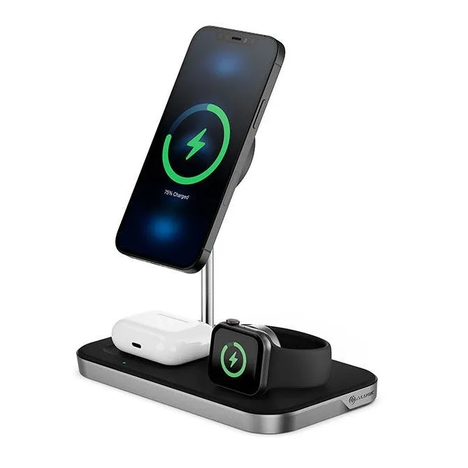 3-in-1 Wireless Charging Station - Apple Certified