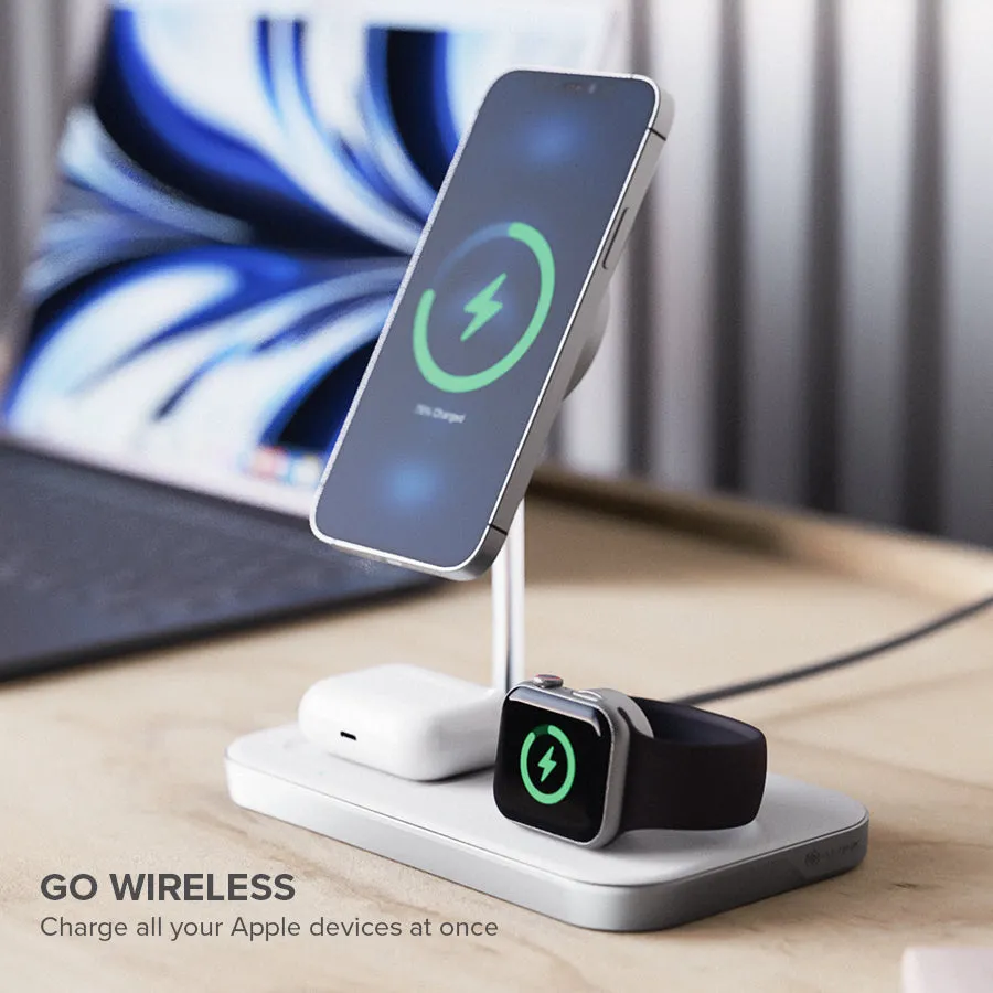 3-in-1 Wireless Charging Station - Apple Certified