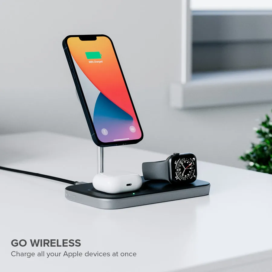 3-in-1 Wireless Charging Station - Apple Certified