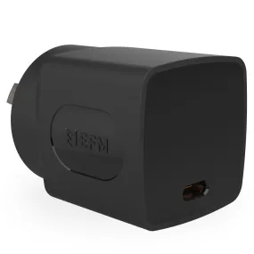 35W Wall Charger - With PD & PPS - Black