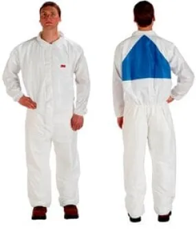 3M™ Protective Coverall 4540 CS White & Blue Type 5/6 Size L, 25 EA/Case