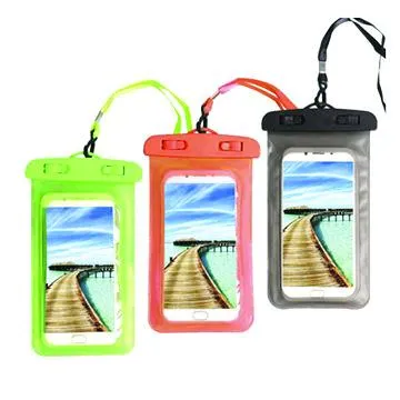 601 Waterproof Mobile Pouch (6.2 inch , Random Colour)