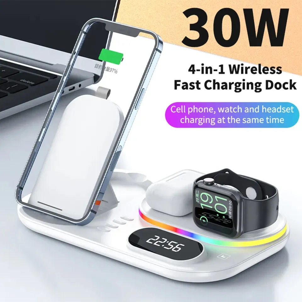 A06 4 in 1 Mobile Phone Fast Wireless Charger S4231555