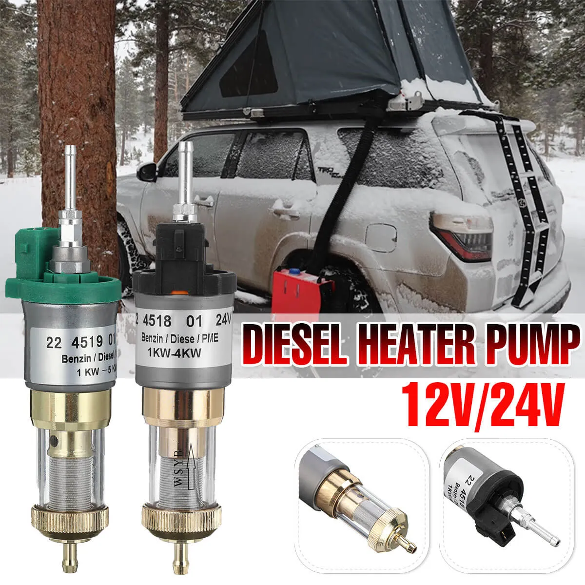 A5 Fuel Pump, Heater Diesel 12V/24V Filter Element