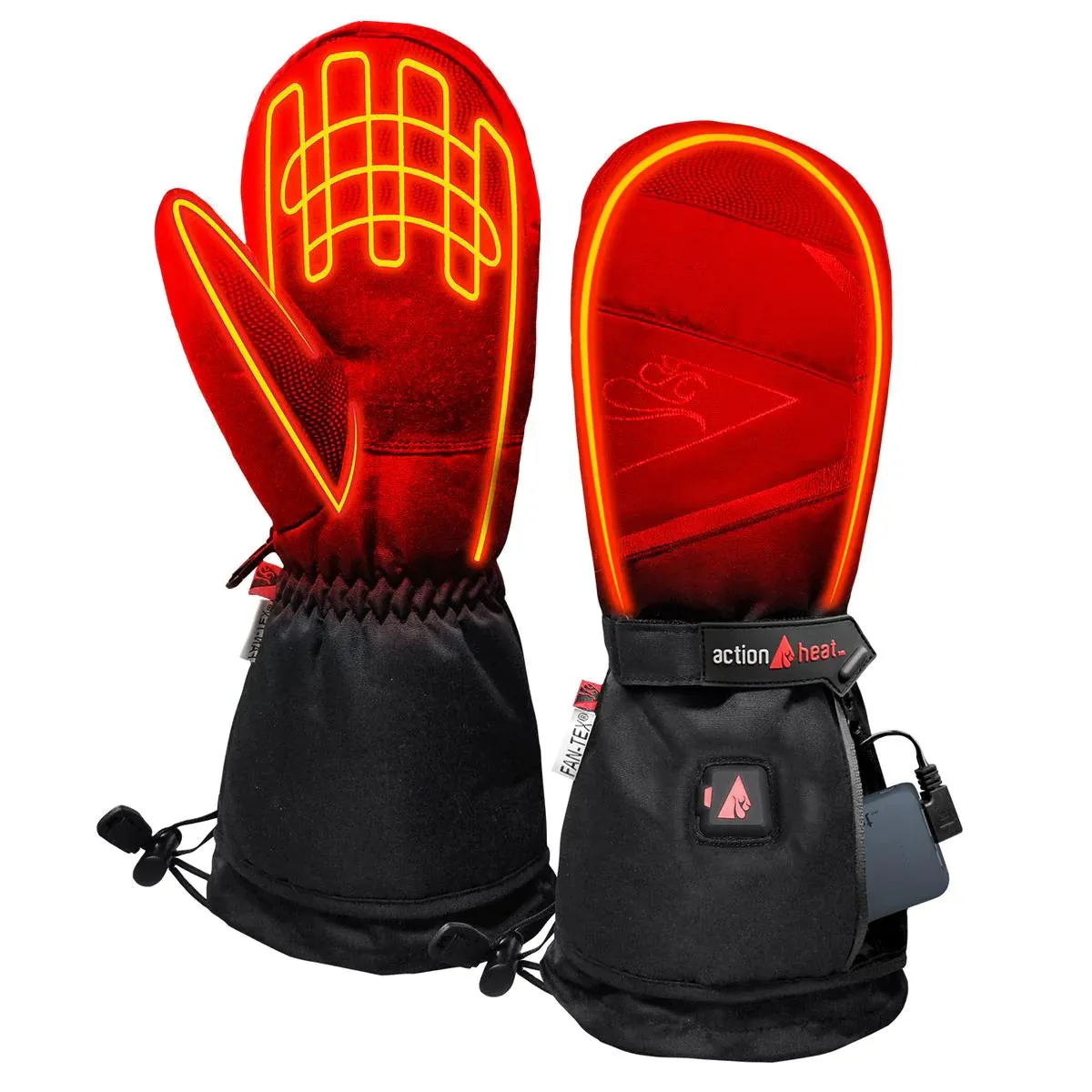 ActionHeat Women's 5V Battery Heated Mittens