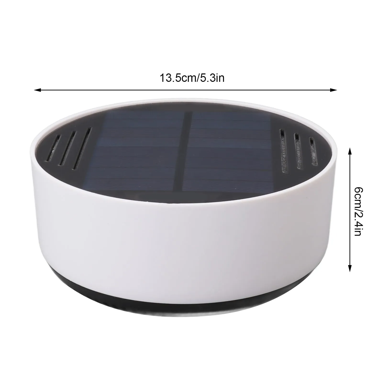 Activated Carbon Air Purifier with Powerful Air Circulation, Silent Operation, Solar Panel Charging, Portable Design for Home Travel Office Use