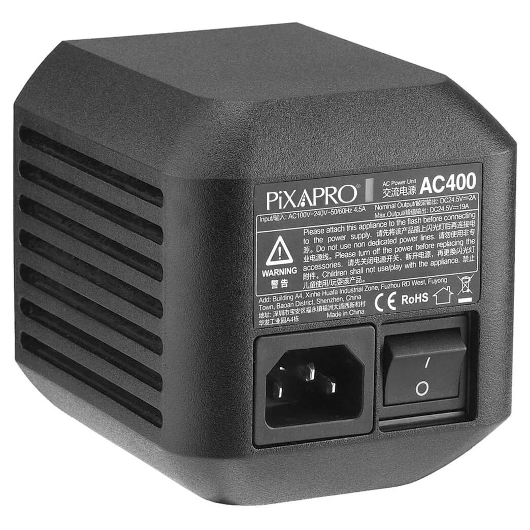 AD400PRO Mains AC Power Adapter (Godox AC400)