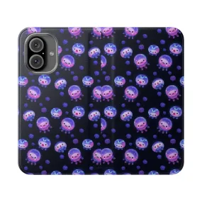 Adorable Baby Jellyfish Flip Phone Case