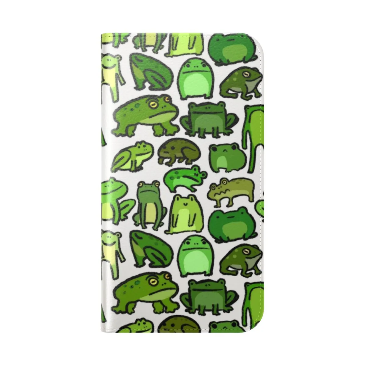 Adorable Frog-Inspired Flip Phone Cover