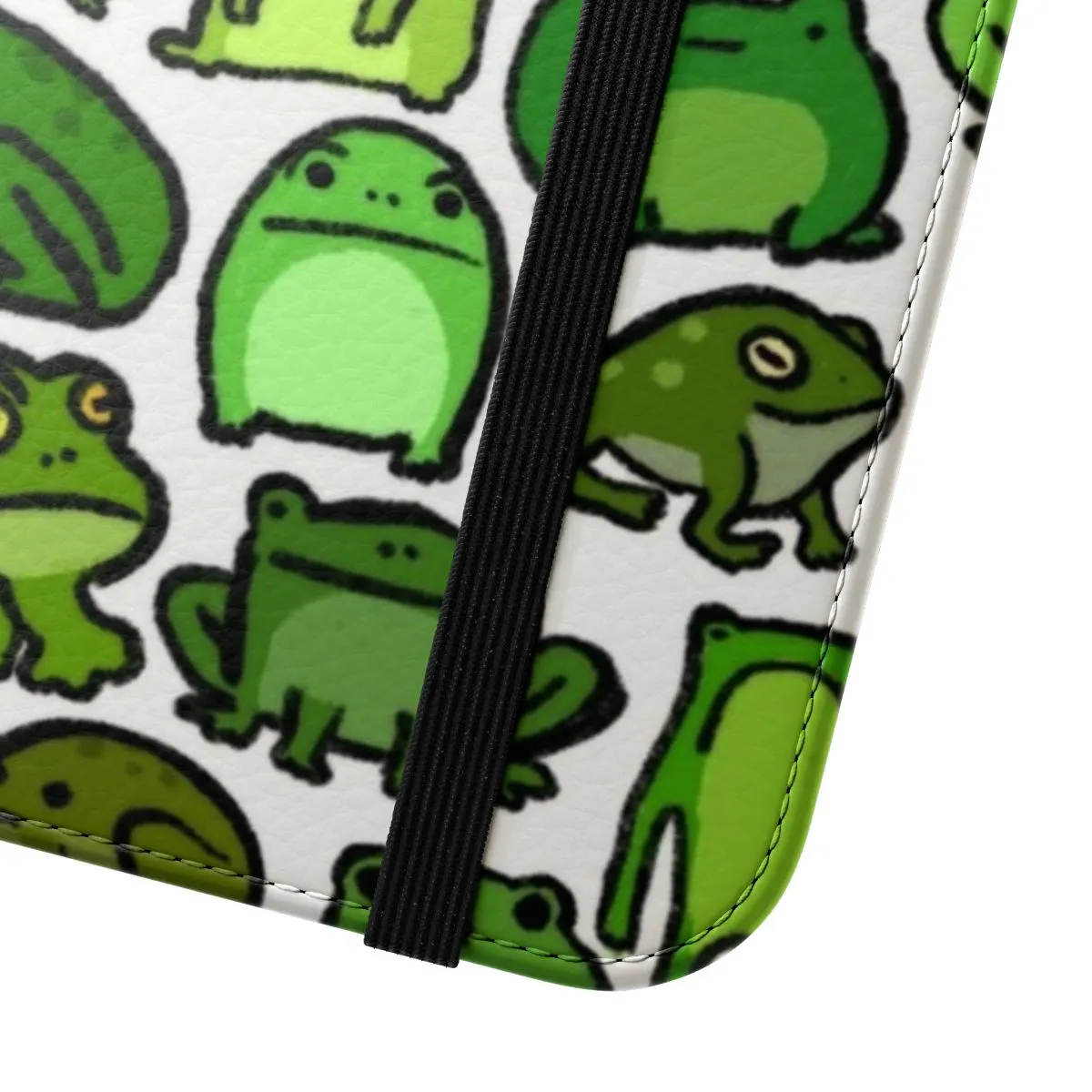 Adorable Frog-Inspired Flip Phone Cover