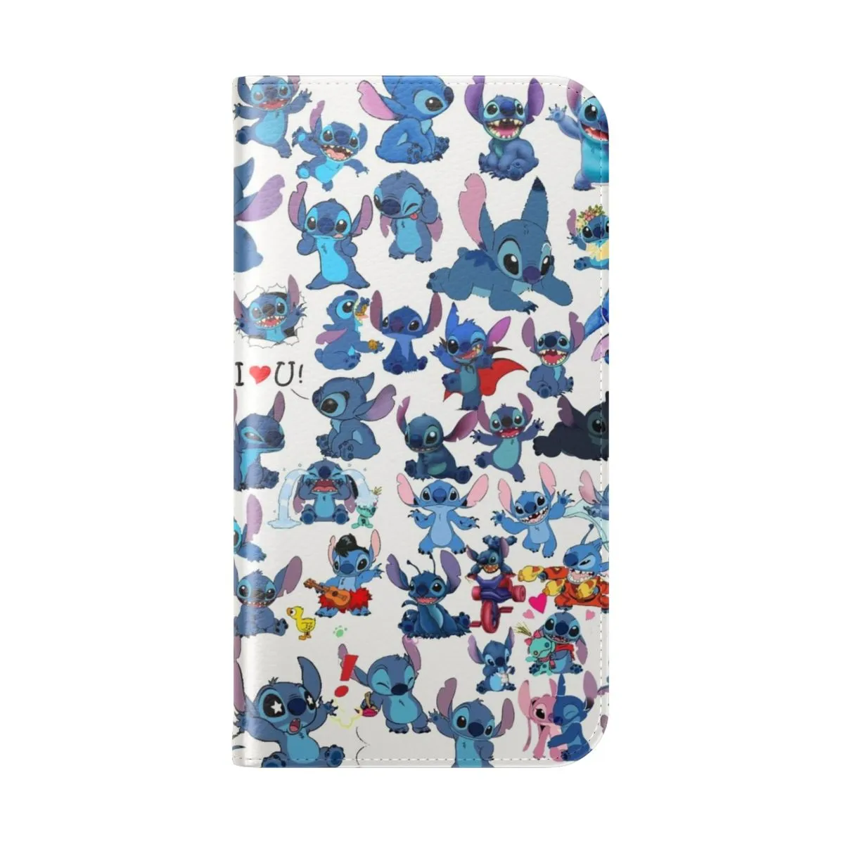 Adorable Stitch-Inspired Flip Phone Case