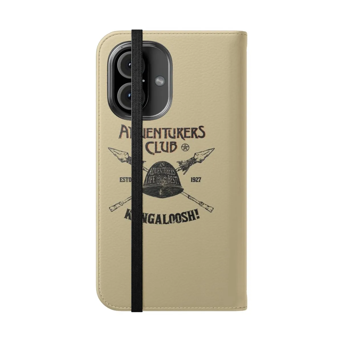 Adventurer's Themed Flip Cover Phone Case