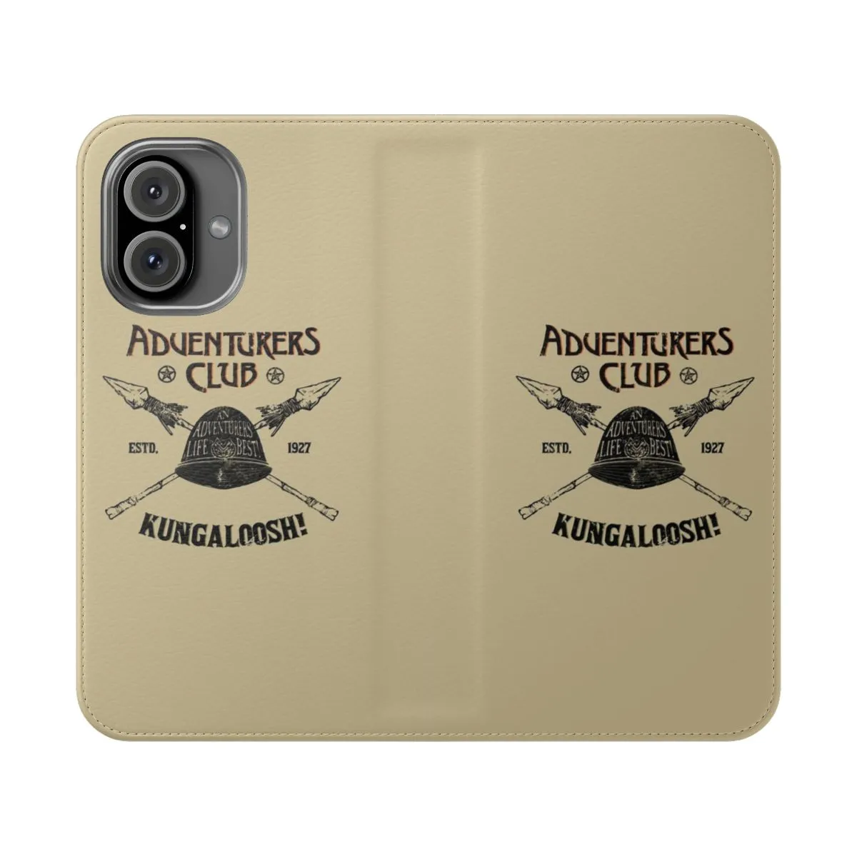 Adventurer's Themed Flip Cover Phone Case