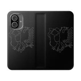 Albanian Flag Double Headed Eagle Phone Case