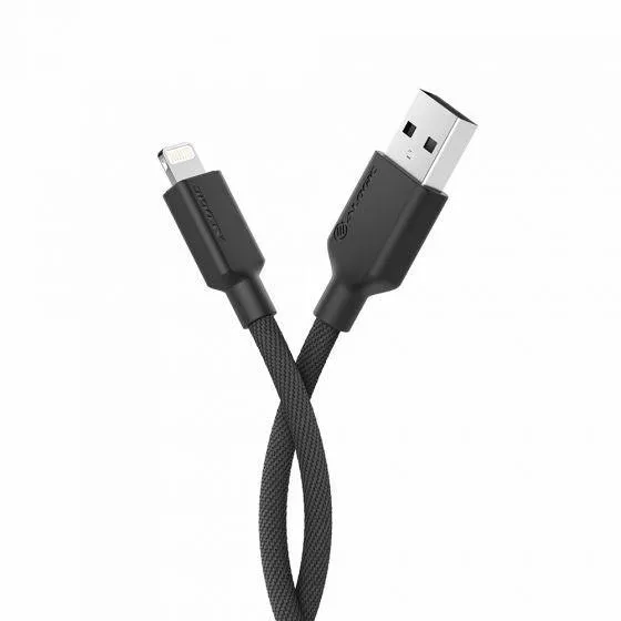 ALOGIC Elements Pro USB 2.0 USB-A to Lightning Cable 1m - Black (ELPA8P01-BK)