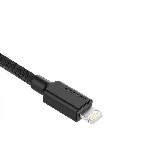 ALOGIC Elements Pro USB 2.0 USB-A to Lightning Cable 1m - Black (ELPA8P01-BK)