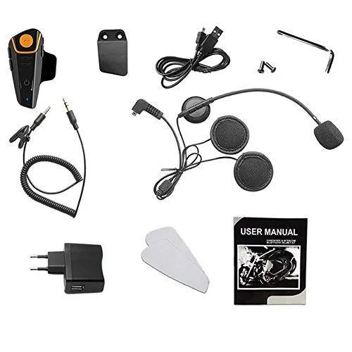 Amazing Motocycle bluetooth Interphone V3.0 Headsets 1pcs