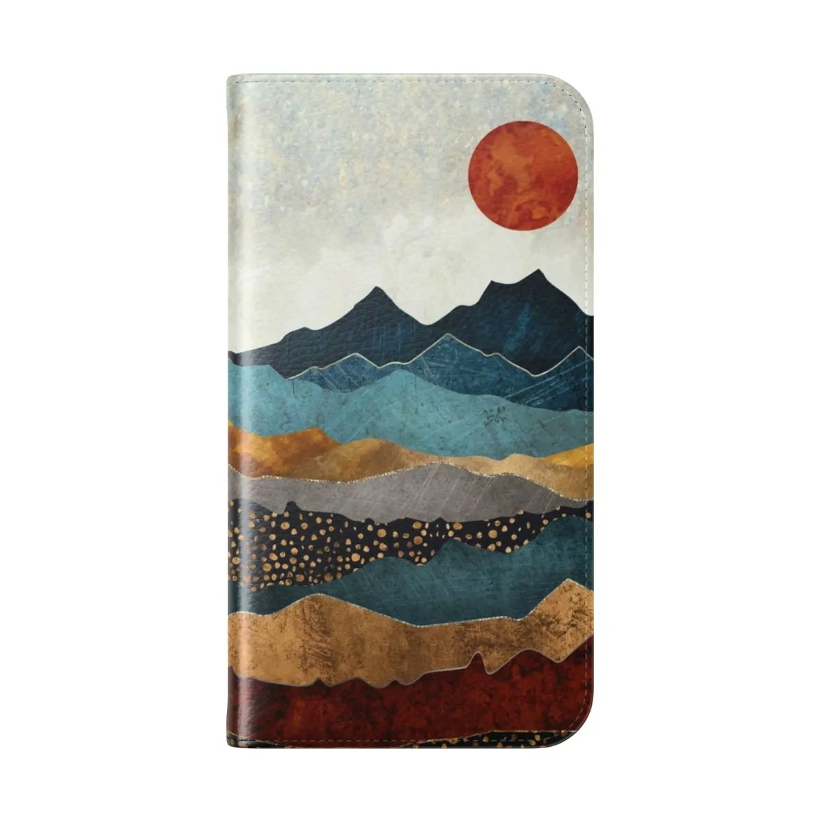 Amber Landscape Flip Cover Phone Case