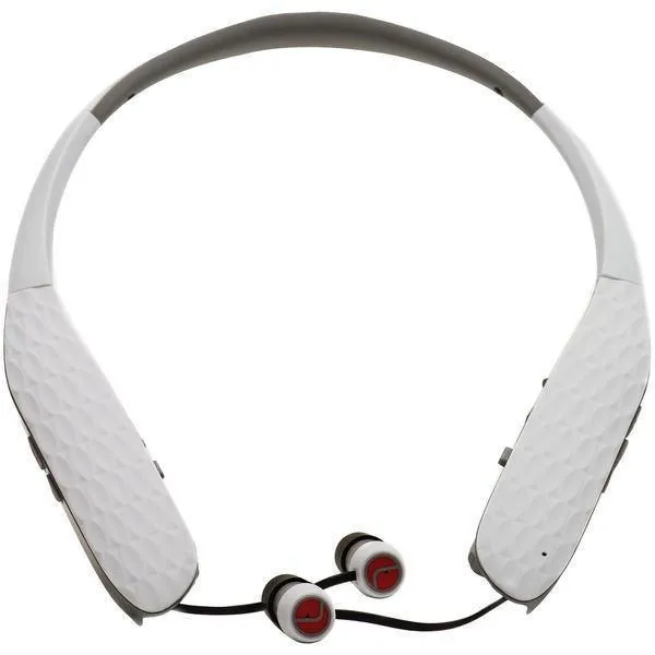 AMPED HearBand with Bluetooth & Microphones (White)