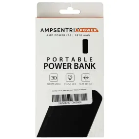 Ampsentrix Xpower 1,810mAh Portable Power Bank - Black