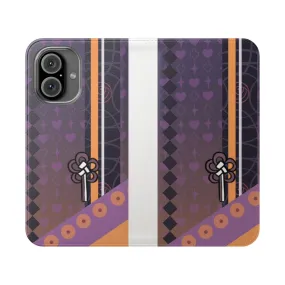 Anime Character Flip Phone Case - Hololive Inspired Design