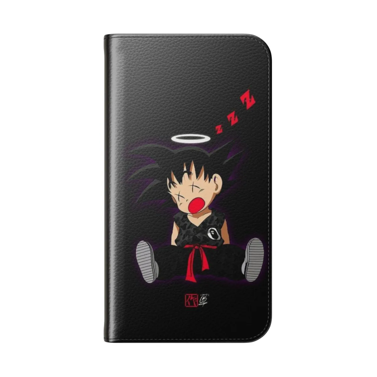 Anime Dragon Ball Goku Flip Cover Phone Case