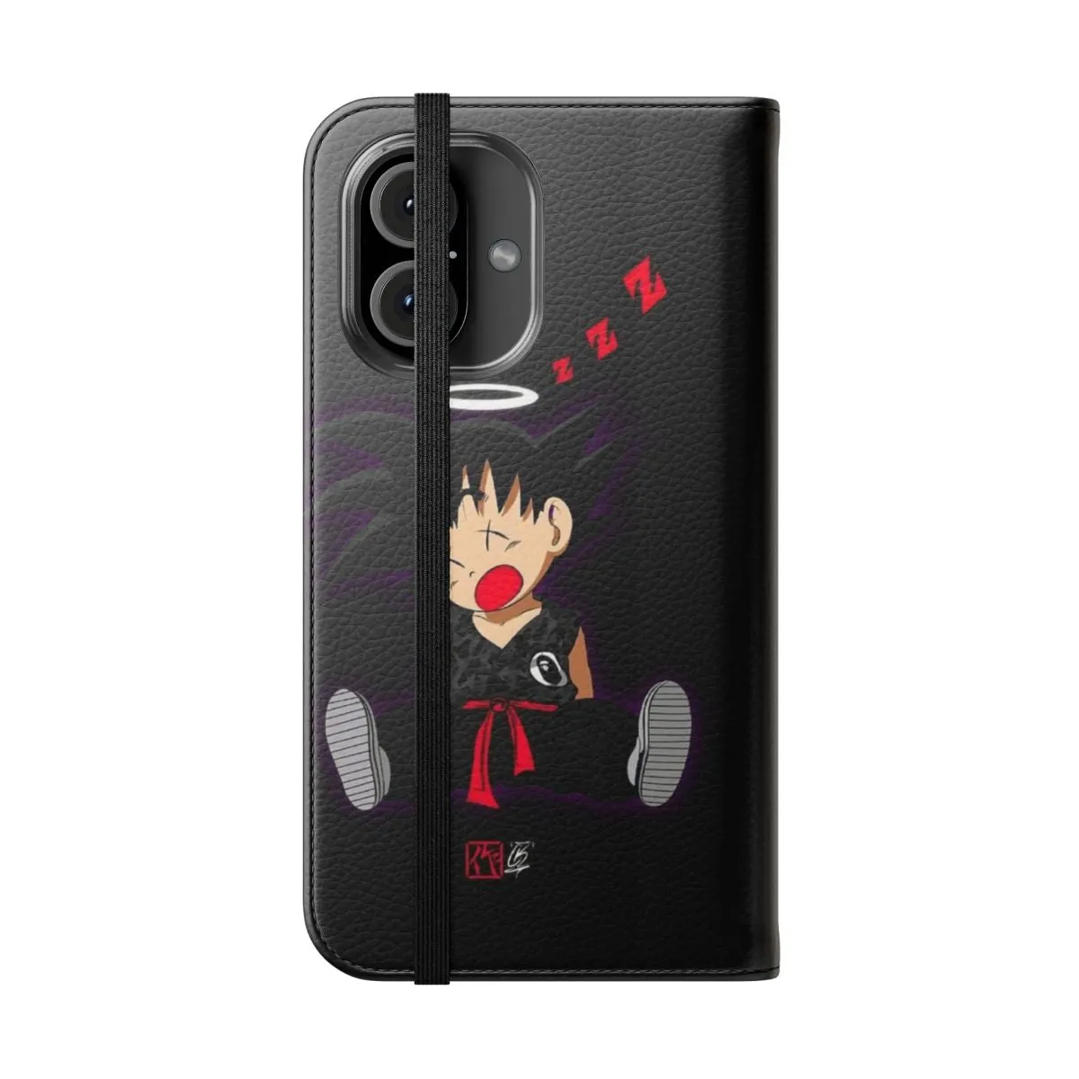 Anime Dragon Ball Goku Flip Cover Phone Case