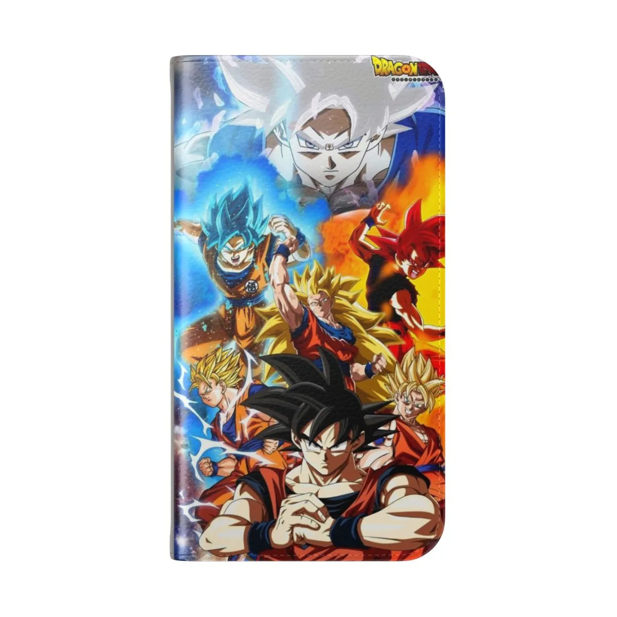 Anime Dragon Ball Super Inspired Goku Flip Cover Phone Case