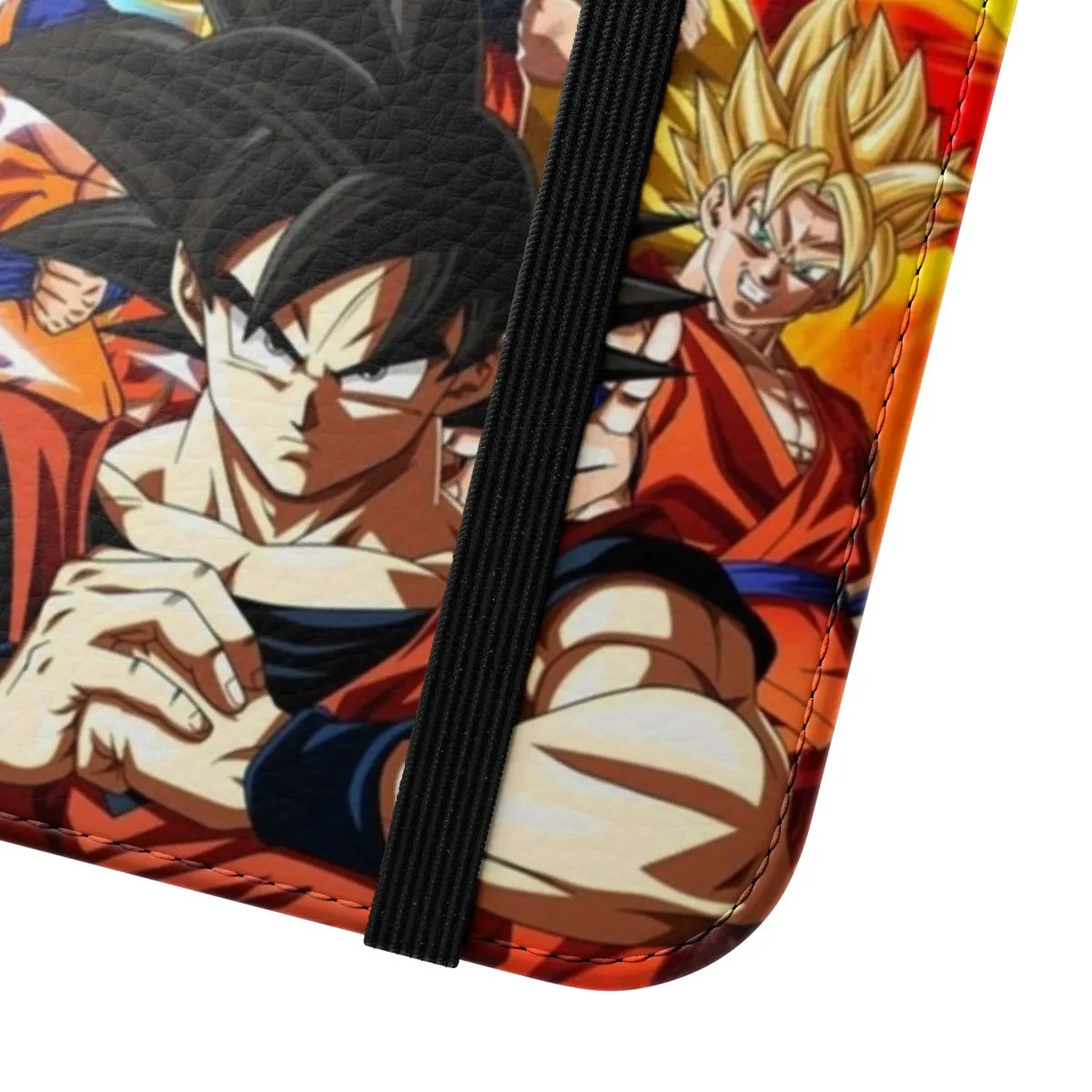 Anime Dragon Ball Super Inspired Goku Flip Cover Phone Case