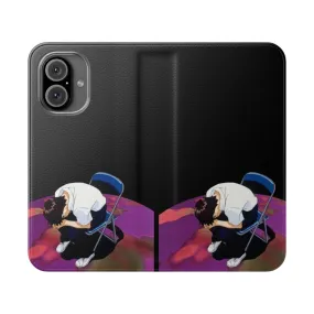 Anime Flip Cover Phone Case Inspired by Neon Genesis Evangelion