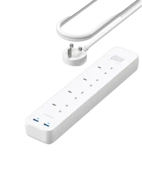 Anker 322 USB Power Strip  4 in 1 -White A9142K21