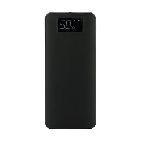 Anko Black Portable Charger Dual Port - 15,000mAh