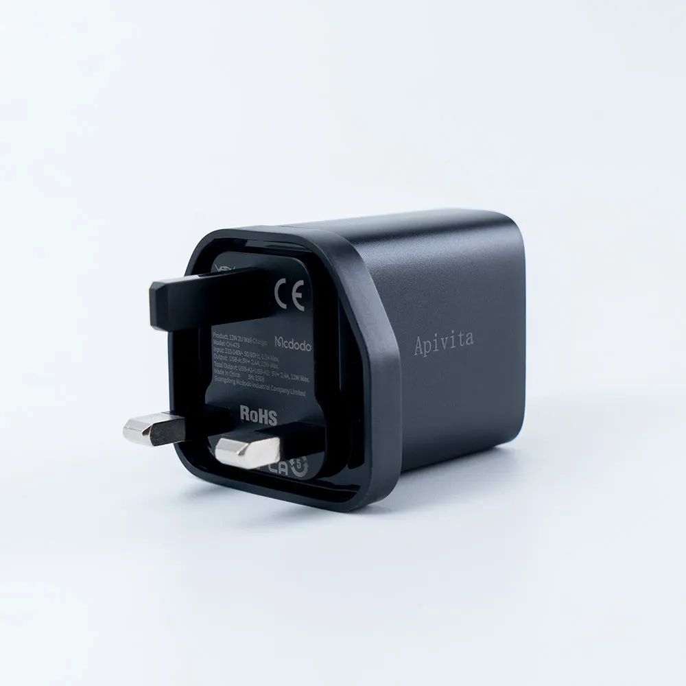 Apivita 12W 2A Charger (UK)