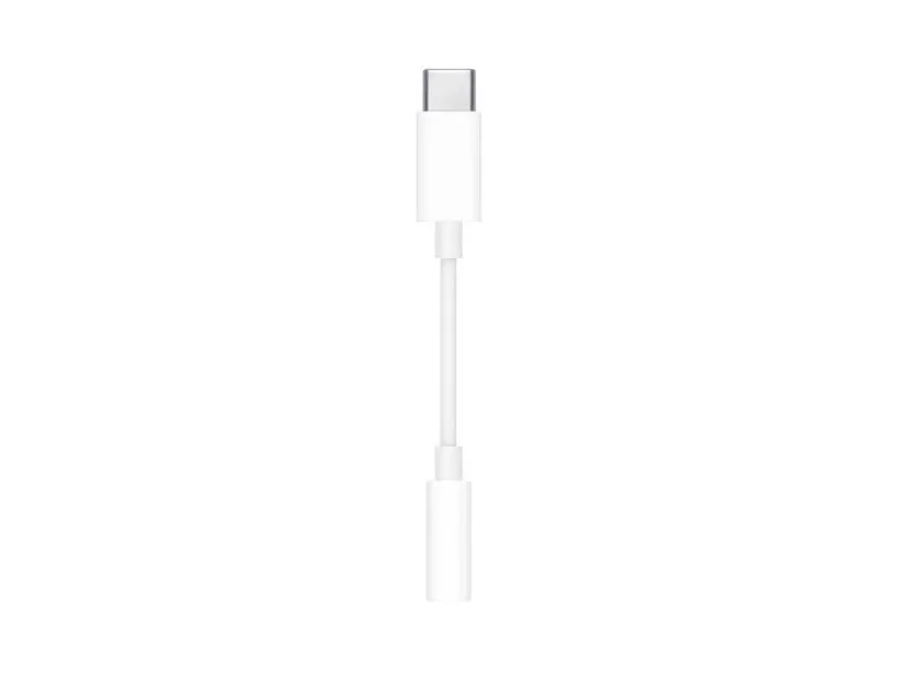 Apple Usb-C To 3.5 Mm Headphone Jack Adapter - Usb-C To Headphone Jack Adapter - 24 Pin Usb-C Male To Mini-Phone Stereo