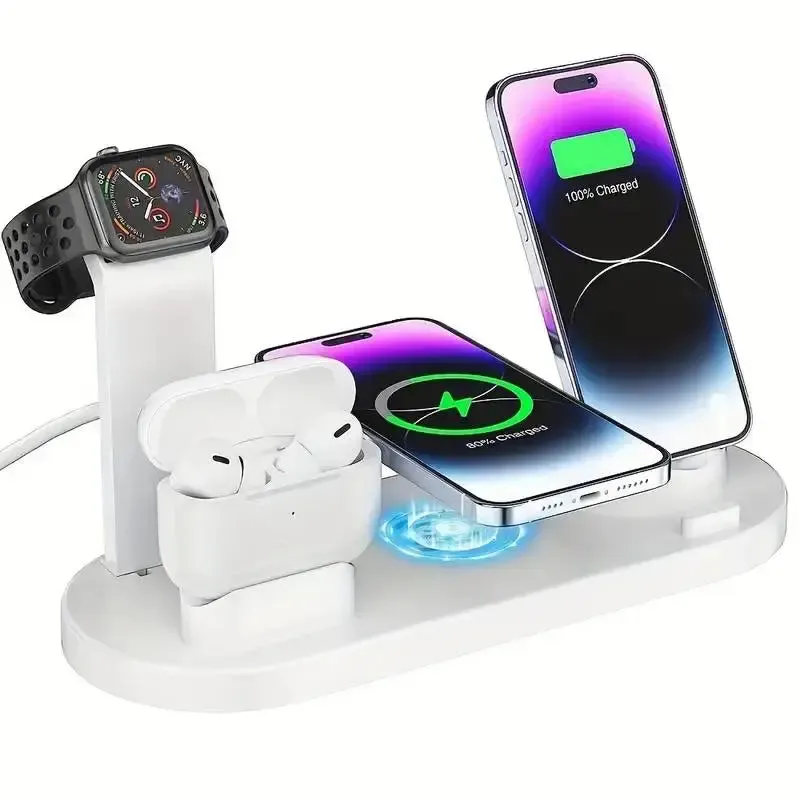 Apple Watch Airpods Desk Phone Chargers Fast Charging Dock Station