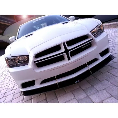 APR Carbon Fiber Splitter Dodge Charger RT/SXT [w/ Rods] (11-14) CW-721104