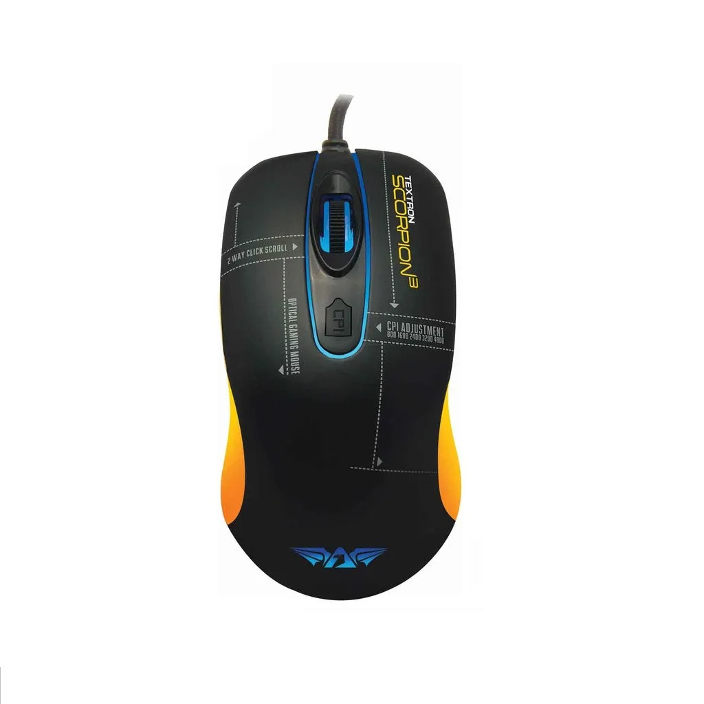 Armaggeddon Textron Scorpion 3 Wired USB Gaming RGB Optical Mouse