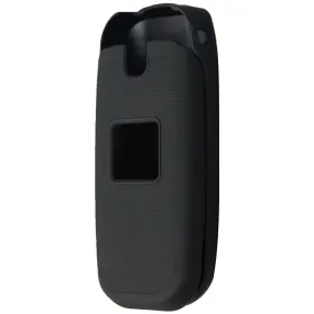 AT&T Soft Touch Shield Hard Case for LG B470 Flip Phone - Black