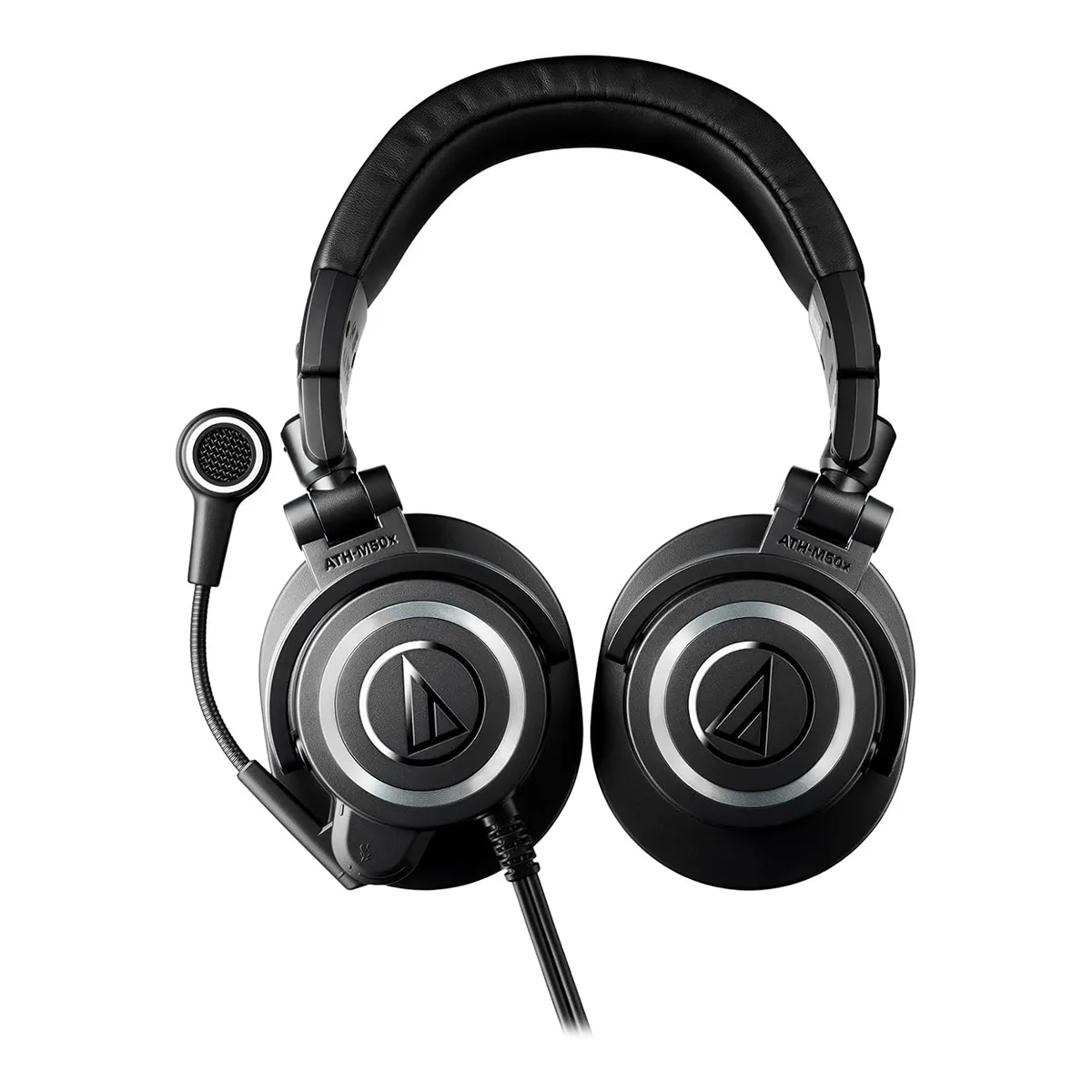 Audio-Technica ATH-M50xSTS-USB StreamSet Closed-Back Headphones with Boom Mic